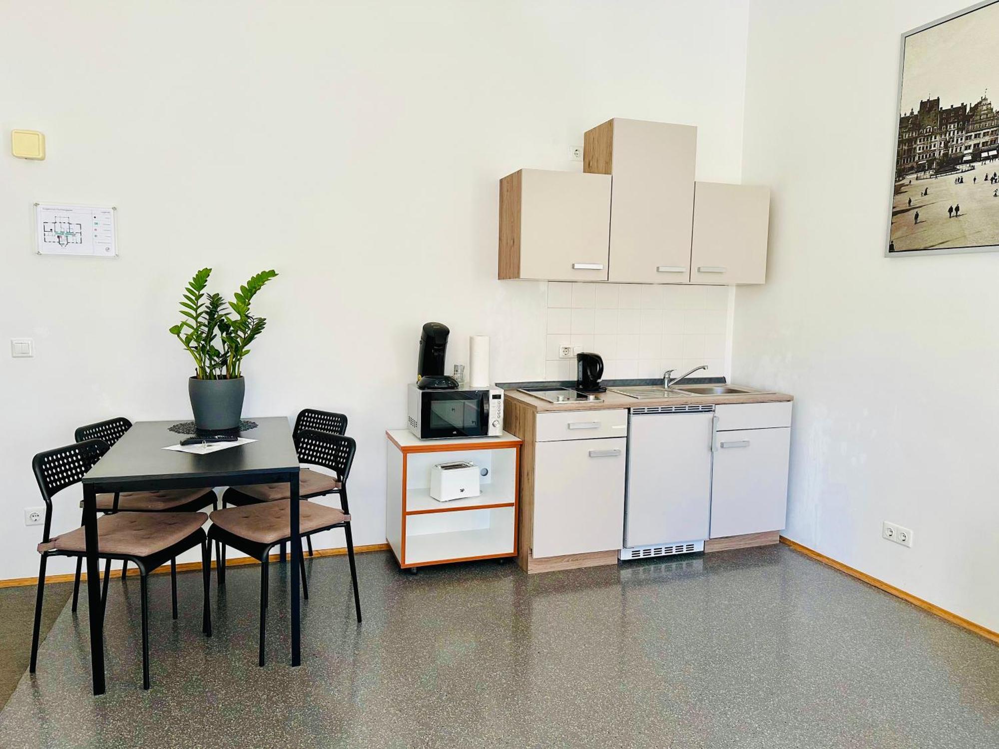 Ferienwohnungen Und Apartmenthaus Halle Saale - Villa Mathilda Eksteriør billede